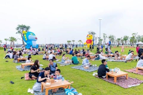 Công viên Central Forest mở cửa, khuấy động nhịp sống tại Vinhomes Golden City